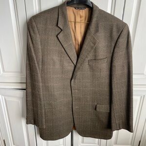 Classic Brown plaid Blazer